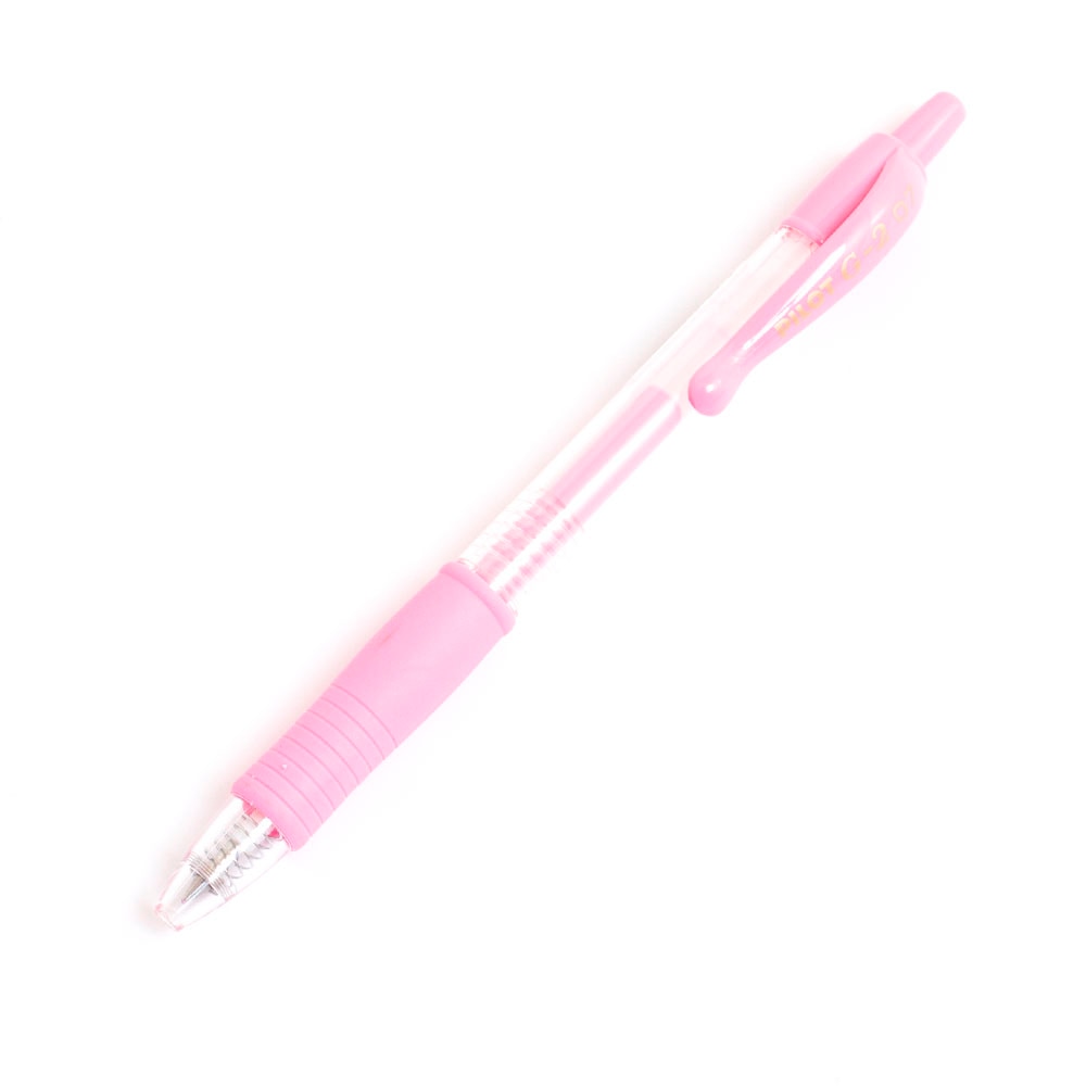 Pilot, G2, Pen, Fine, Retractable, Pink